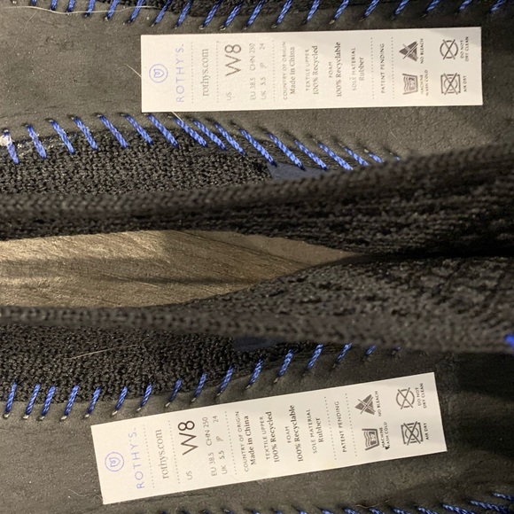 Rothy’s Black Honeycomb Flats - Picture 3 of 4